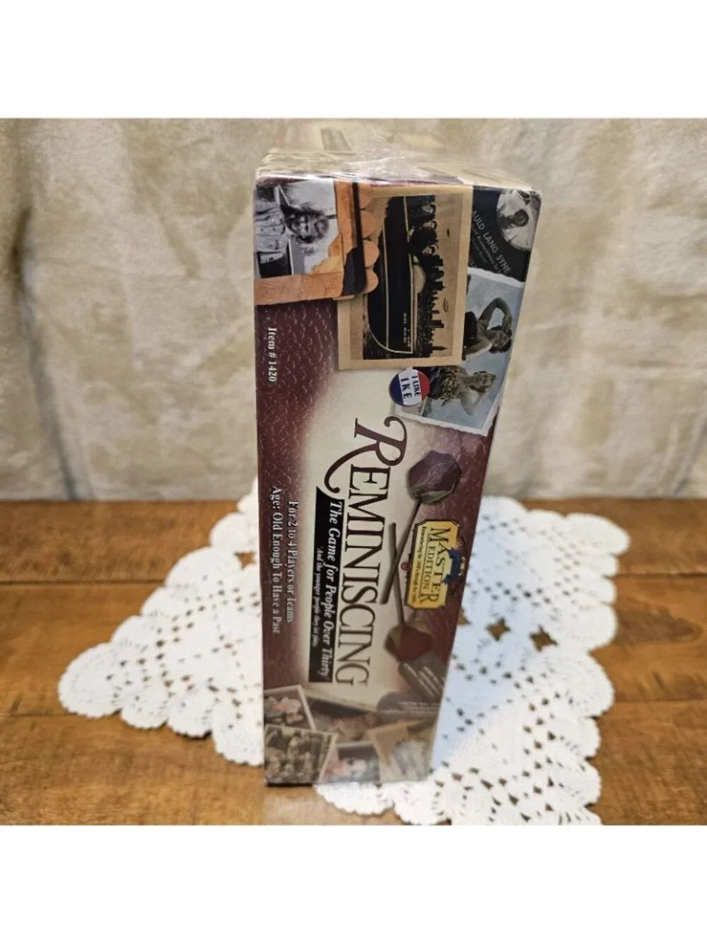 New/Sealed REMINISCING Board Game DELUXE MASTER EDITION 1940s-1990s TDC Games
